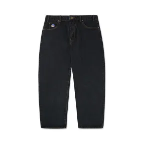 Santosuosso Denim Jeans, Washed Black  